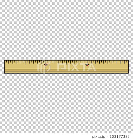 昔懐かしい30cm定規のイラスト 103177385
