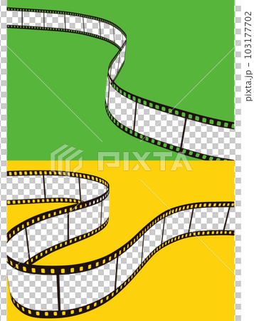 負片插畫素材電影膠片 負片插畫素材電影膠片 103177702