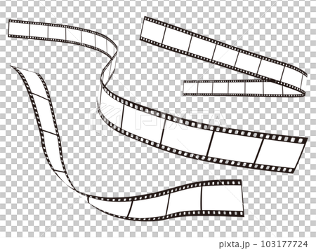 負片插畫素材電影膠片 負片插畫素材電影膠片 103177724
