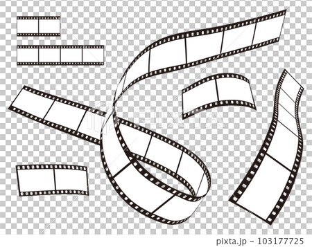 Negative film illustration material movie film Negative film illustration material movie film 103177725
