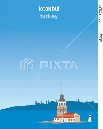 乙女の塔　maiden's　tower　イスタンブール　istanbul　トルコ　turkey 103177880
