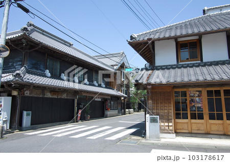 茨城県桜川市:真壁の町並み/潮田家 茨城県桜川市:真壁の町並み/潮田家 103178617