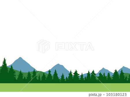 山と木の景色 山と木の景色 103180123