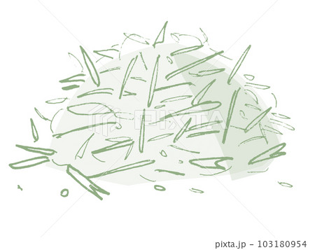 バガスのイラスト、手描きのナチュラル系。 バガスのイラスト、手描きのナチュラル系。 103180954