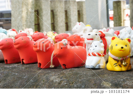 七夕にまつわる神社~多奈波太神社 十二支置物2 七夕にまつわる神社~多奈波太神社 十二支置物2 103181174