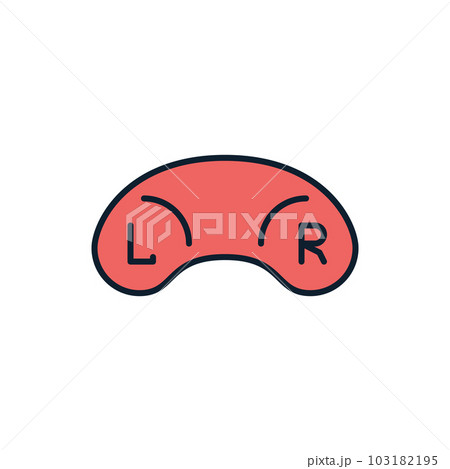 Contact Lenses Case related vector icon. 103182195