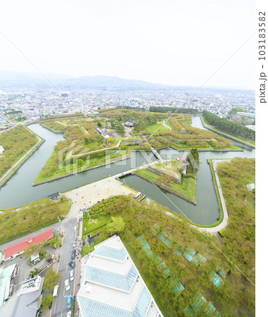 函館 五稜郭タワーからの眺め 函館 五稜郭タワーからの眺め 103183582