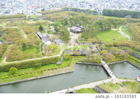 函館 五稜郭タワーからの眺め 103183583