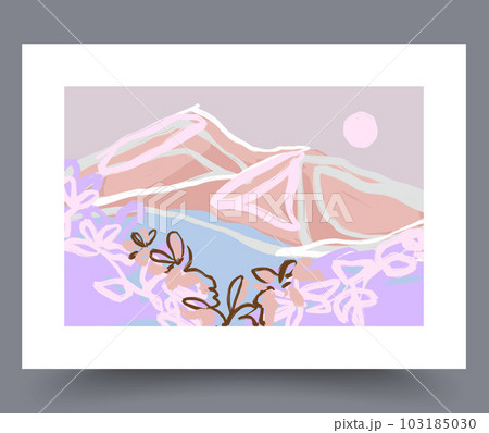 Landscape mountains spring nature wall art print Landscape mountains spring nature wall art print 103185030