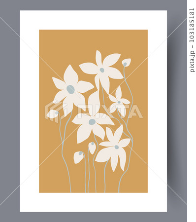 Still life flowers spring meadow wall art print 103185181