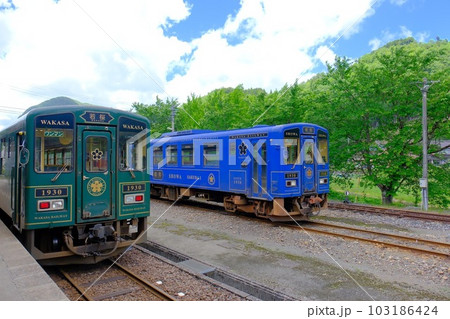 若桜鉄道・若狭駅 103186424