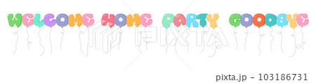 Balloon text in cartoon style vector illustration isolated on white Balloon text in cartoon style vector illustration isolated on white 103186731