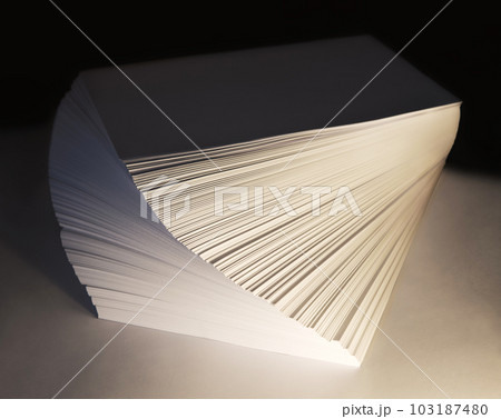 Abstract background from white sheets of paper Abstract background from white sheets of paper 103187480