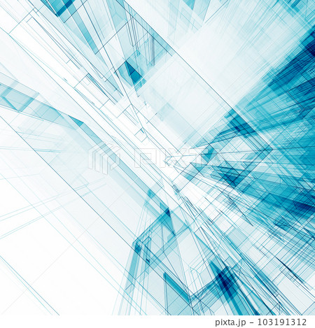 Abstract architecture 3d rendering 103191312