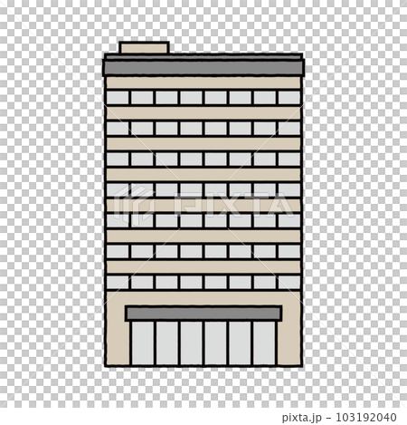simple building illustration simple building illustration 103192040