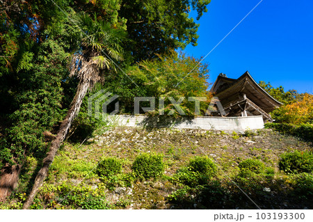 【中国三十三観音霊場】第二十四番 禅定寺の石垣と山門 島根県雲南市 【中国三十三観音霊場】第二十四番 禅定寺の石垣と山門 島根県雲南市 103193300