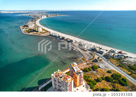Spit of the spanish town of La Manga del Mar Menor. Murcia. Spain 103193388