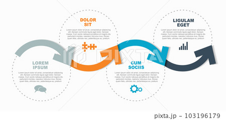 Infographic design template with place for your data. Vector illustration. 103196179