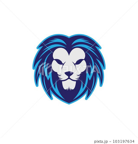 Lion head vector icon Lion head vector icon 103197634