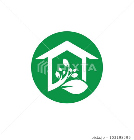 Green house vector icon Green house vector icon 103198399