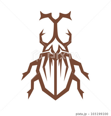 Beetle logo icon design Beetle logo icon design 103199100