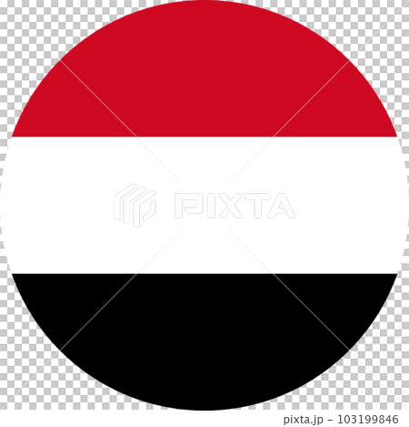 round Yemeni flag of Yemen round Yemeni flag of Yemen 103199846