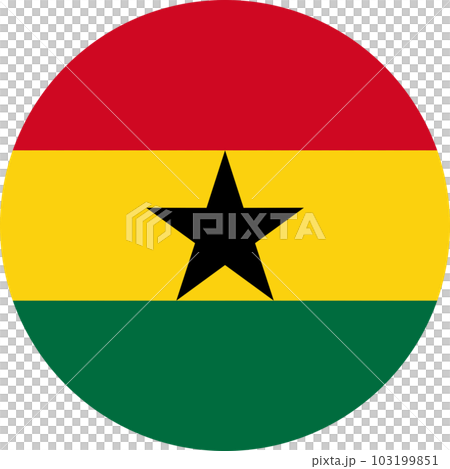 round Ghanaian flag of Ghana round Ghanaian flag of Ghana 103199851
