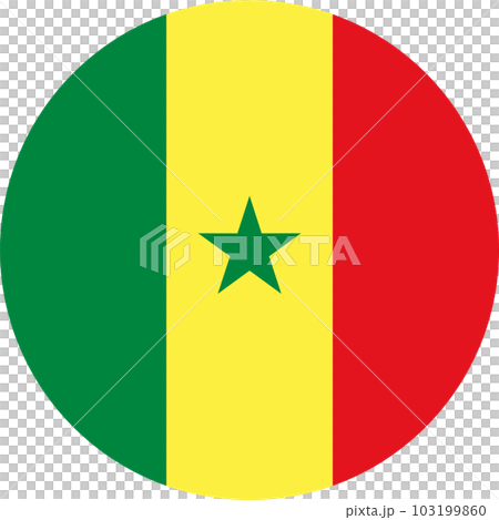 round Senegalese flag of Senegal round Senegalese flag of Senegal 103199860