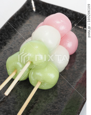 三色団子 和菓子 三色団子 和菓子 103206109