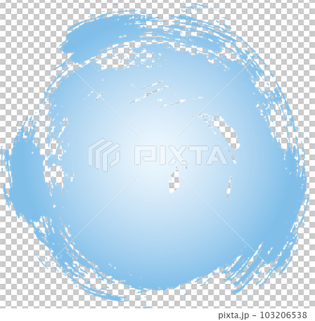 A round frame drawn with a cool brush A round frame drawn with a cool brush 103206538