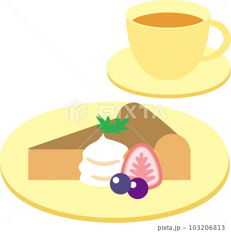 可愛いケーキセット 103206813