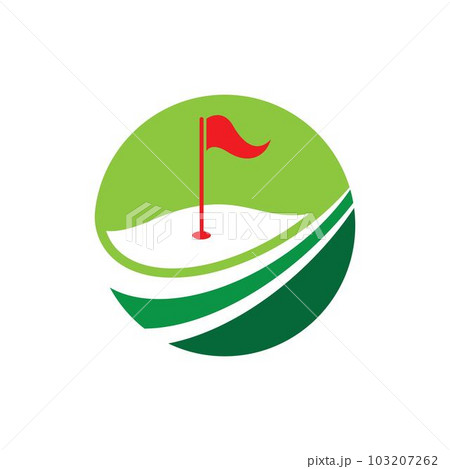 Golf logo images illustration 103207262