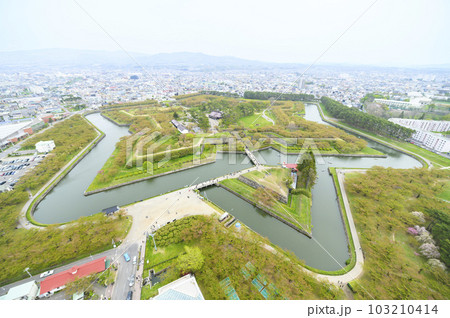 函館 五稜郭タワーからの眺め 103210414