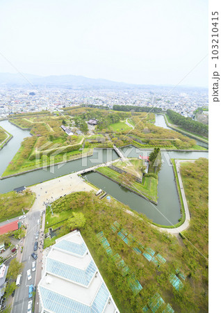 函館 五稜郭タワーからの眺め 函館 五稜郭タワーからの眺め 103210415