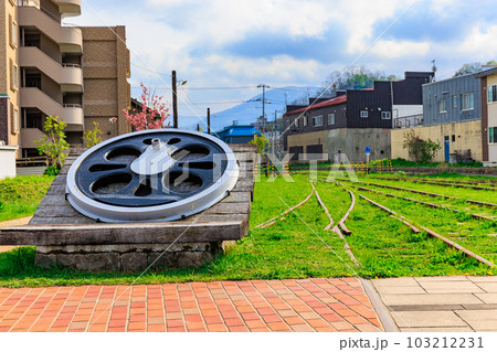 北海道 小樽市 旧手宮線遊歩道(旧手宮線跡地) 北海道 小樽市 旧手宮線遊歩道(旧手宮線跡地) 103212231