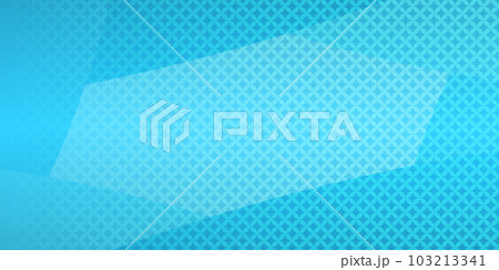 七宝柄文様　ブルーのグラデーション背景イラスト 103213341