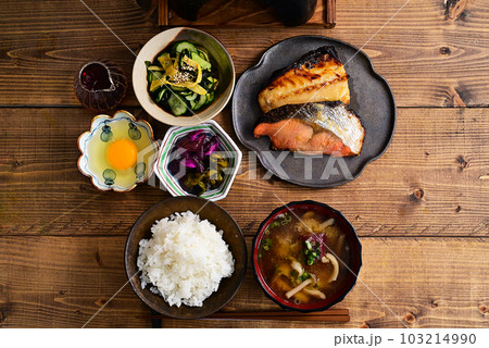 一汁二菜 鮭とサバの味噌漬け 103214990