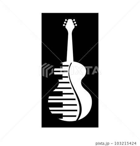 Guitar logo images illustration Guitar logo images illustration 103215424