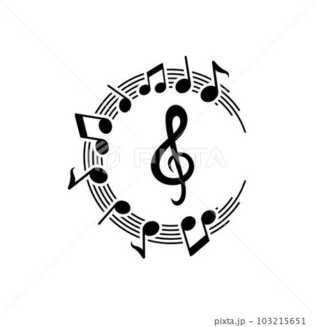 Music logo images 103215651