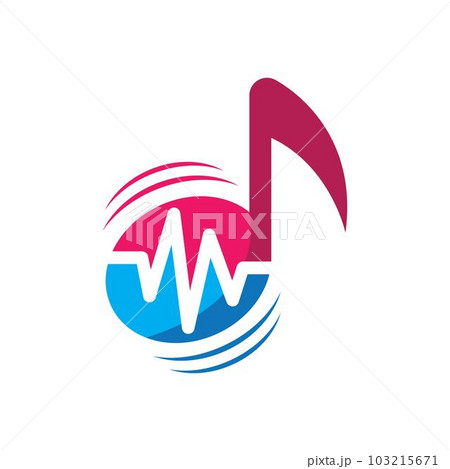 Music logo images 103215671