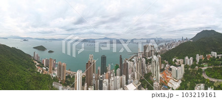 the kennedy Town, the cityscape of hong kong May 10 2022 103219161