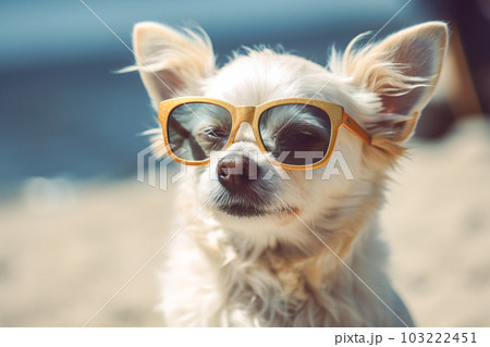 Chihuahua shop with sunglasses