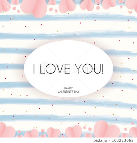 Valentines Day greeting card 103223068