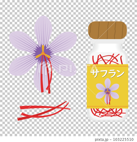 Illustration of saffron Illustration of saffron 103225510