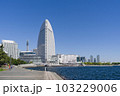 横浜新港埠頭からの風景 103229006