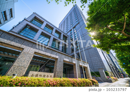 日本の東京都市景観 全国町村会館などを望む 日本の東京都市景観 全国町村会館などを望む 103233797
