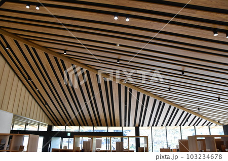 茅ケ崎市博物館　展示スペース天井 103234678