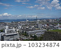 丸亀城天守から見る瀬戸内海方面 103234874