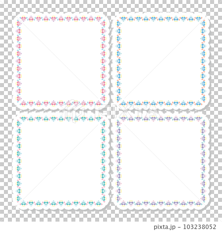 心框材料方形套裝 103238052