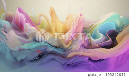 AI art gradient colors paint liquid グラデーションペイント AI art gradient colors paint liquid グラデーションペイント 103242051